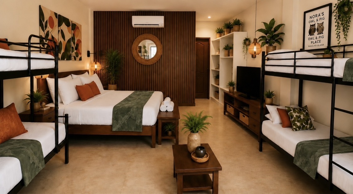 Spacious family accommodation at Nora’s Place